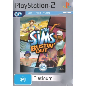 Electronic Arts The Sims Bustin Out Platinum Refurbished PS2 Playstation 2 Game